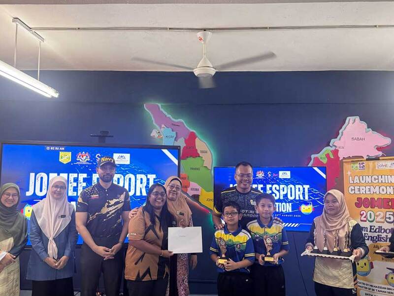 English learning competition at our partner school in Malaysia